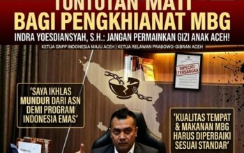 Ketua GNPP Aceh Minta Penegakan Hukum Tanpa Pandang Bulu