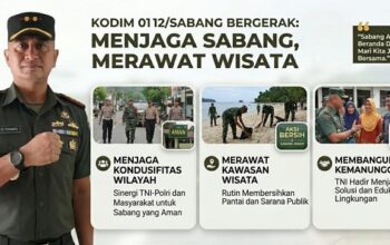 Letkol Kav Edi Purwanto Dorong Pariwisata Sabang