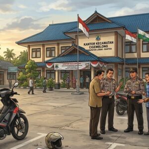 Motor Sekretaris Kecamatan Cigemblong Raib di Area Kantor, Polisi Lakukan Penyelidikan