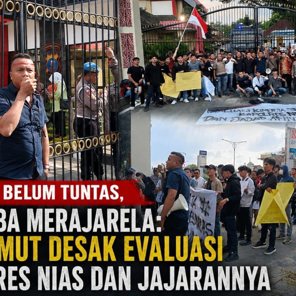 Soroti Penanganan Sejumlah Kasus dan Peredaran Narkoba, PDI Sumut Minta Evaluasi Kinerja Polres Nias
