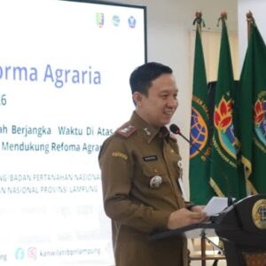 Pemprov Lampung Perkuat Reforma Agraria, Skema Hak Berjangka Waktu Disiapkan Cegah Ketimpangan Lahan