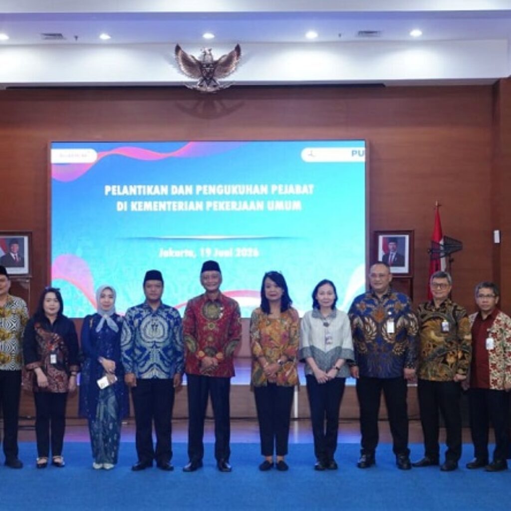 Perkuat Organisasi Kementerian PU, Menteri Dody Resmi Lantik Tiga Pejabat Strategis