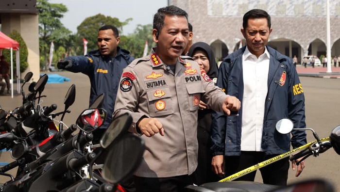 Polda Banten Bongkar Sindikat Curanmor