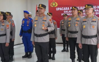 Polda Papua Barat Gelar Upacara Pemuliaan Nilai-Nilai Tribrata Secara Daring
