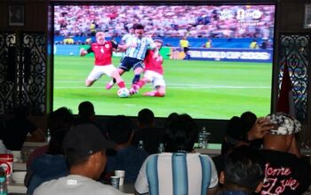 Polrestabes Medan Gelar Nobar Piala Dunia 2026