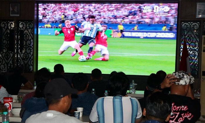 Polrestabes Medan Gelar Nobar Piala Dunia 2026