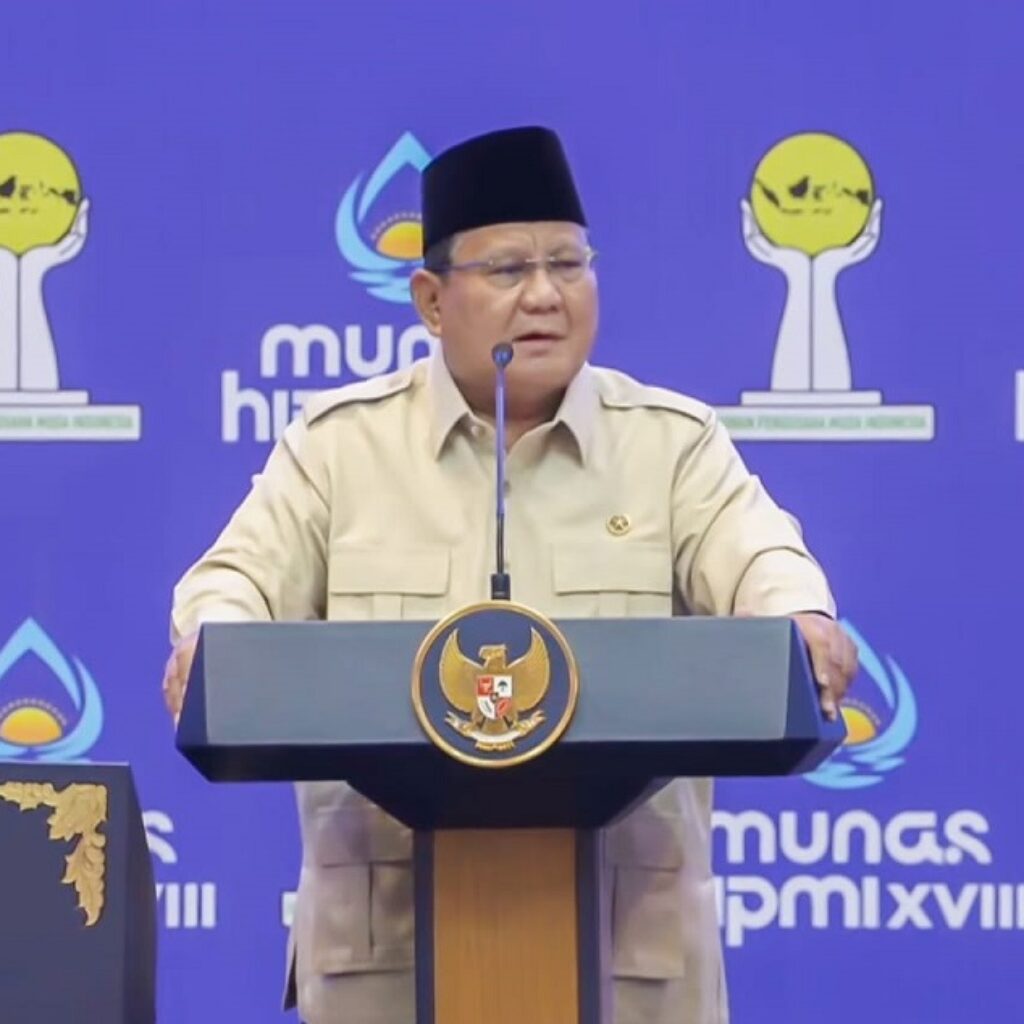 Presiden Prabowo Buka Munas HIPMI XVIII di Lampung, Tekankan Nasionalisme dan Hilirisasi untuk Indonesia Emas 2045