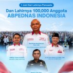 ABPEDNAS Catat Sejarah, Raih 100 Ribu Anggota di Peringatan Hari Lahir Pancasila 2026