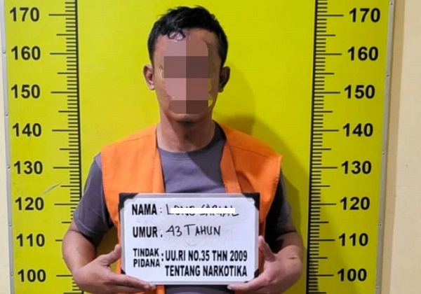 Satresnarkoba Polresta Deli Serdang Amankan Seorang Pria
