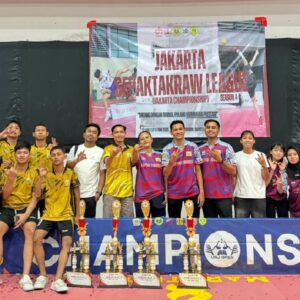 Raih Empat Medali Perunggu di Jakarta Sepak Takraw League 2026, PSTI Jakarta Barat Optimistis Bangkit Musim Depan