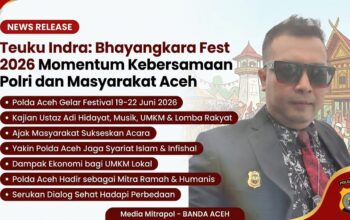 Teuku Indra Ajak Masyarakat Sukseskan Bhayangkara Fest 2026