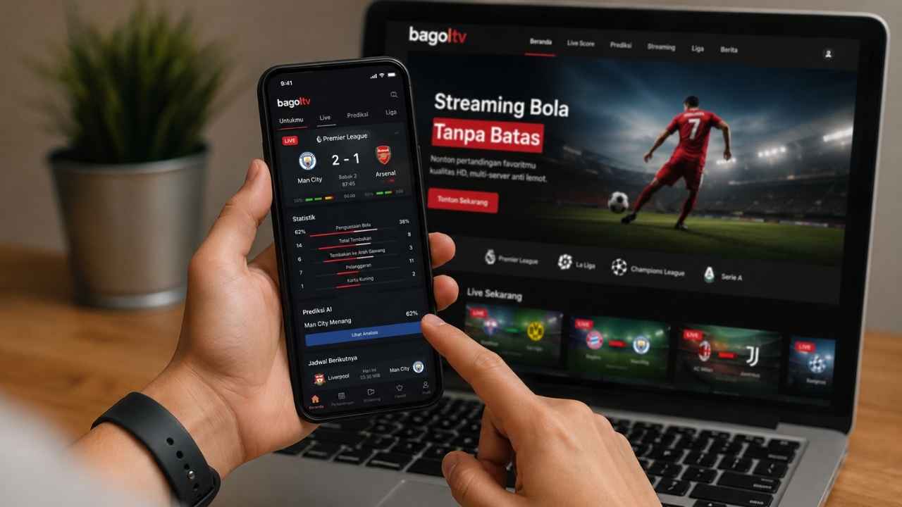 bagoltv platform sepak bola Indonesia dengan live score real-time prediksi AI dan streaming pertandingan.