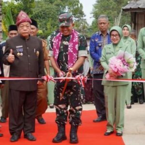 HUT ke-45 Korem 044/Gapo, Danrem Resmikan Mushola Al Barokah di Semende