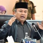 Wakil Ketua Komisi XIII DPR RI Sugiat Santoso memberikan keterangan terkait polemik revisi Undang-Undang HAM.