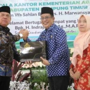 Wabup Azwar Hadi Hadiri Pisah Sambut Kepala Kemenag Lampung Timur