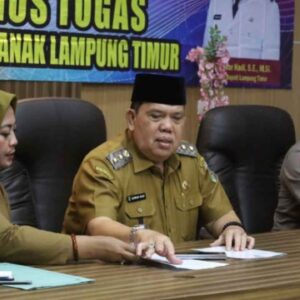 Wabup Azwar Hadi Pimpin Rakor KLA Lampung Timur 2026, Ini Fokus Utamanya