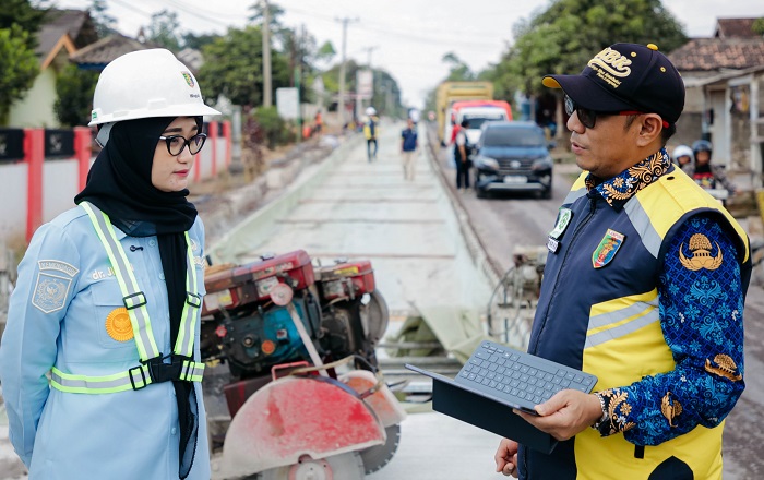 11 Tahun Rusak, Jalan Provinsi Wates–Metro di Lampung Tengah Akhirnya Dibangun, Wagub Jihan Target Rampung Akhir Agustus 2026