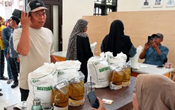 4.191 KPM di Palabuhanratu Sukabumi Terima Bantuan Pangan