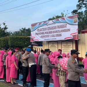 42 Personel Polres Sarolangun Naik Pangkat, Kapolres: Tingkatkan Profesional-isme dan Pelayanan