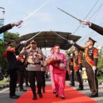 AKBP Aldi Alfa Faroqi Resmi Jabat Kapolres Rokan Hilir, Polres Gelar Tradisi Kenal Pamit dan Farewell Parade