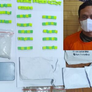 Diduga Edarkan Narkoba di Binjai Barat, Seorang Pria Ditangkap dengan Barang Bukti Sabu dan Ekstasi