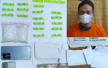 Diduga Edarkan Narkoba di Binjai Barat