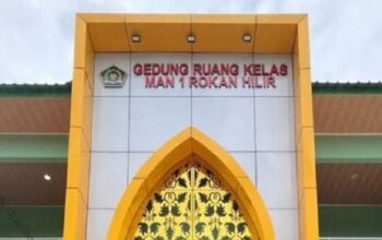 Dugaan Keretakan Gedung MAN 1 Rokan Hilir
