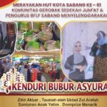 Memeriahkan HUT ke-61 Kota Sabang, Komunitas Gerobak Sedekah Jumat Gelar Kenduri Bubur Asyura