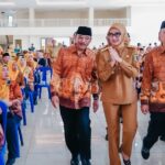 Hadiri HUT ke-64 PWRI, Wagub Lampung Jihan Nurlela Ajak Purnatugas Terus Berkontribusi Bangun SDM Menuju Indonesia Emas 2045