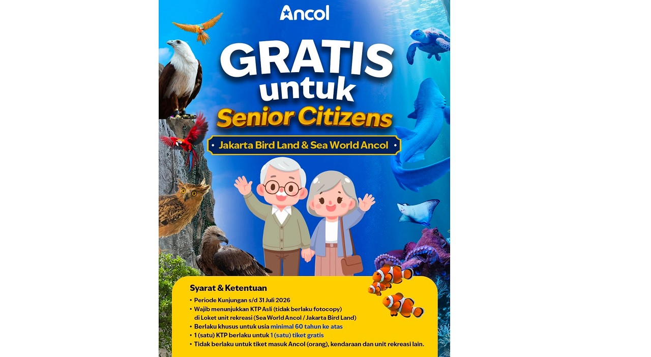 Kabar Gembira! Lansia Bisa Masuk Gratis Sea World Ancol