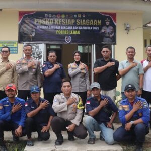 Kapolres Lebak Tinjau Posko Siaga Karhutla 2026, Tekankan Kesiapsiagaan dan Pencegahan Kebakaran Hutan
