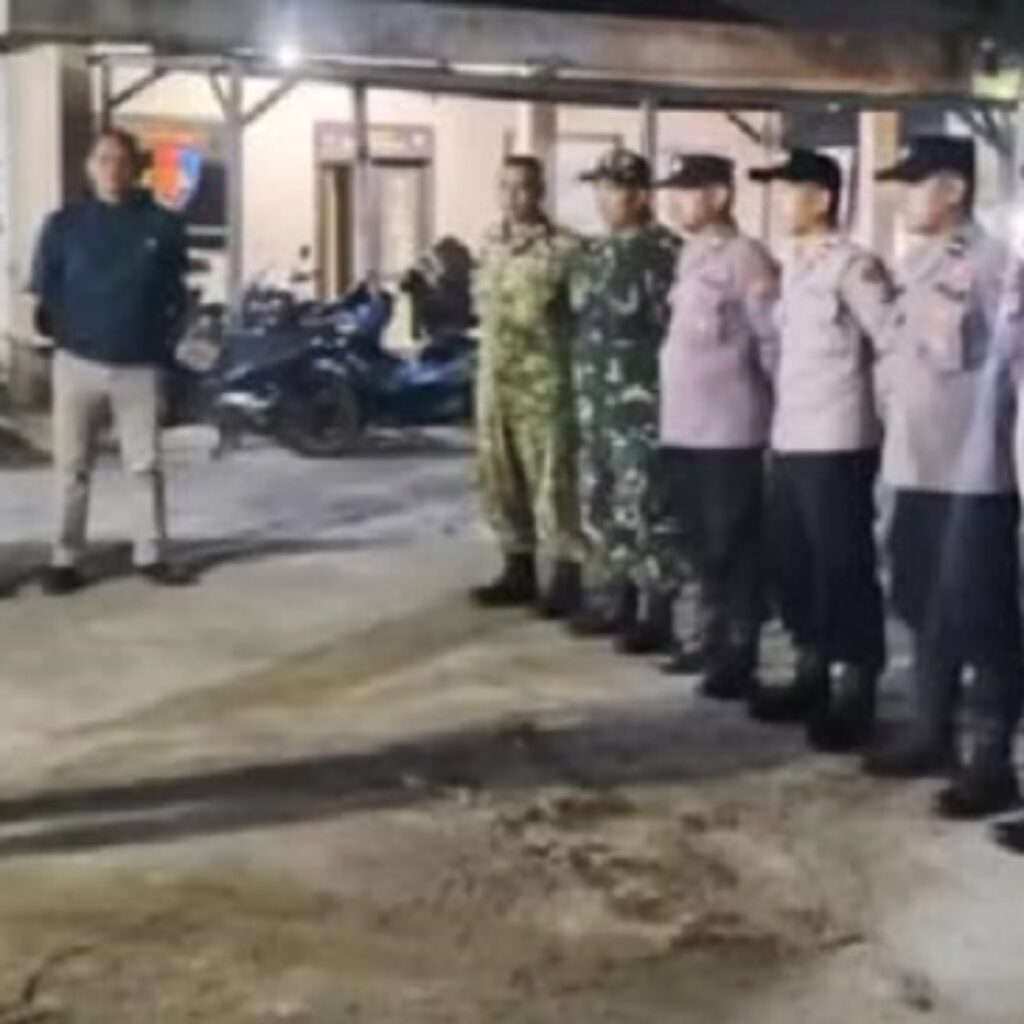 Kapolsek Maja Pimpin Apel KRYD, Perkuat Patroli Humanis Antisipasi C3 dan Balap Liar
