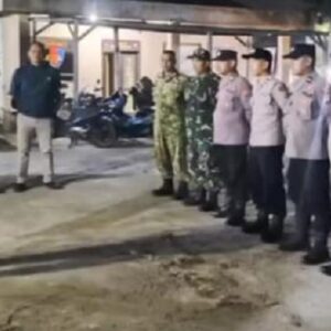 Kapolsek Maja Pimpin Apel KRYD, Perkuat Patroli Humanis Antisipasi C3 dan Balap Liar