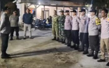 Kapolsek Maja Pimpin Apel KRYD, Perkuat Patroli Humanis Antisipasi C3 dan Balap Liar