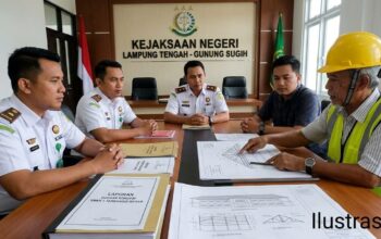 Kejari Gunung Sugih Dalami Dugaan Korupsi Revitalisasi