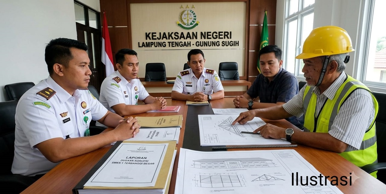 Kejari Gunung Sugih Dalami Dugaan Korupsi Revitalisasi