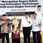 Komisi XIII DPR RI dan Kementerian Hukum Sosialisasikan Perlindungan HAM di UIN Sumut, Sugiat Santoso Soroti Bahaya Main Hakim Sendiri