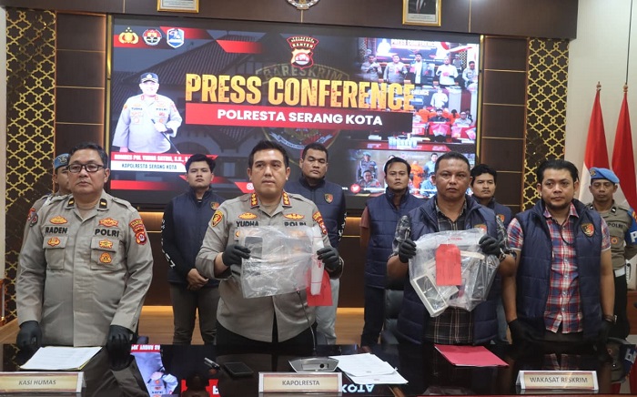 Komplotan Pembobol Rumah di Serang Dibekuk, Satreskrim Polresta Serang Kota Tangkap 4 Pelaku dan Kejar Satu DPO