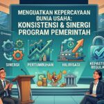 Konsistensi Kebijakan Pemerintah Kunci Menarik Investasi