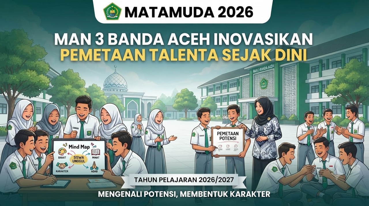 MATAMUDA 2026 MAN 3 Banda Aceh Fokus Bangun Karakter dan Pemetaan Talenta Peserta Didik