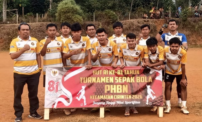 MITRAPOL Menang Dramatis Lewat Adu Penalti 9-8 atas SMANCIR di Turnamen HUT Ke-81 RI Kecamatan Cirinten