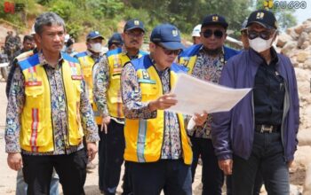 Menteri PU Tinjau Pembangunan Sabo Dam di Tapanuli Tengah, Percepat Penanganan Pascabanjir Sungai Aek Sigala-gala
