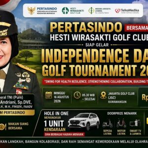 PERTASINDO Gelar Independence Day Golf Tournament 2026, Perkuat Kolaborasi Lintas Sektor