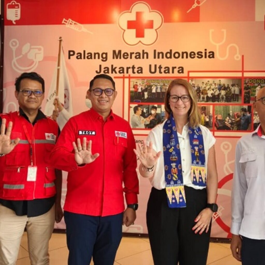 PMI Jakarta Utara Terima Kunjungan Akademisi Umeå University Swedia, Bahas Penguatan Relawan dan Kesiapsiagaan Bencana