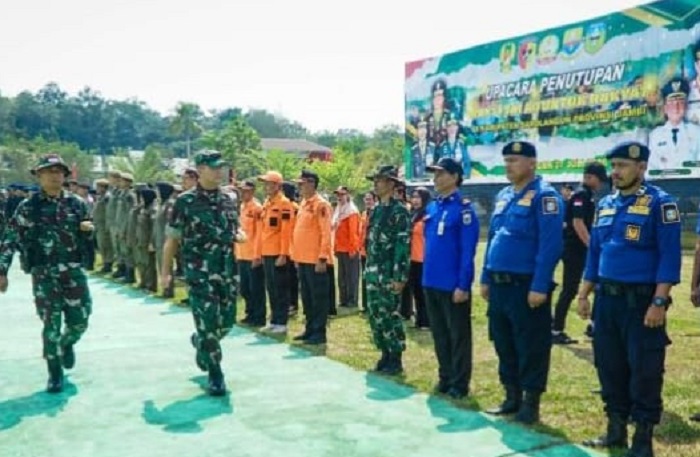 Pangdam XX/TIB Resmi Tutup Karya Bakti Skala Besar TNI 2026