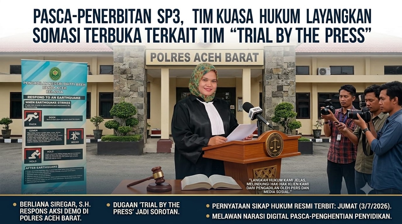 Pasca SP3 Kasus Aceh Barat Terbit