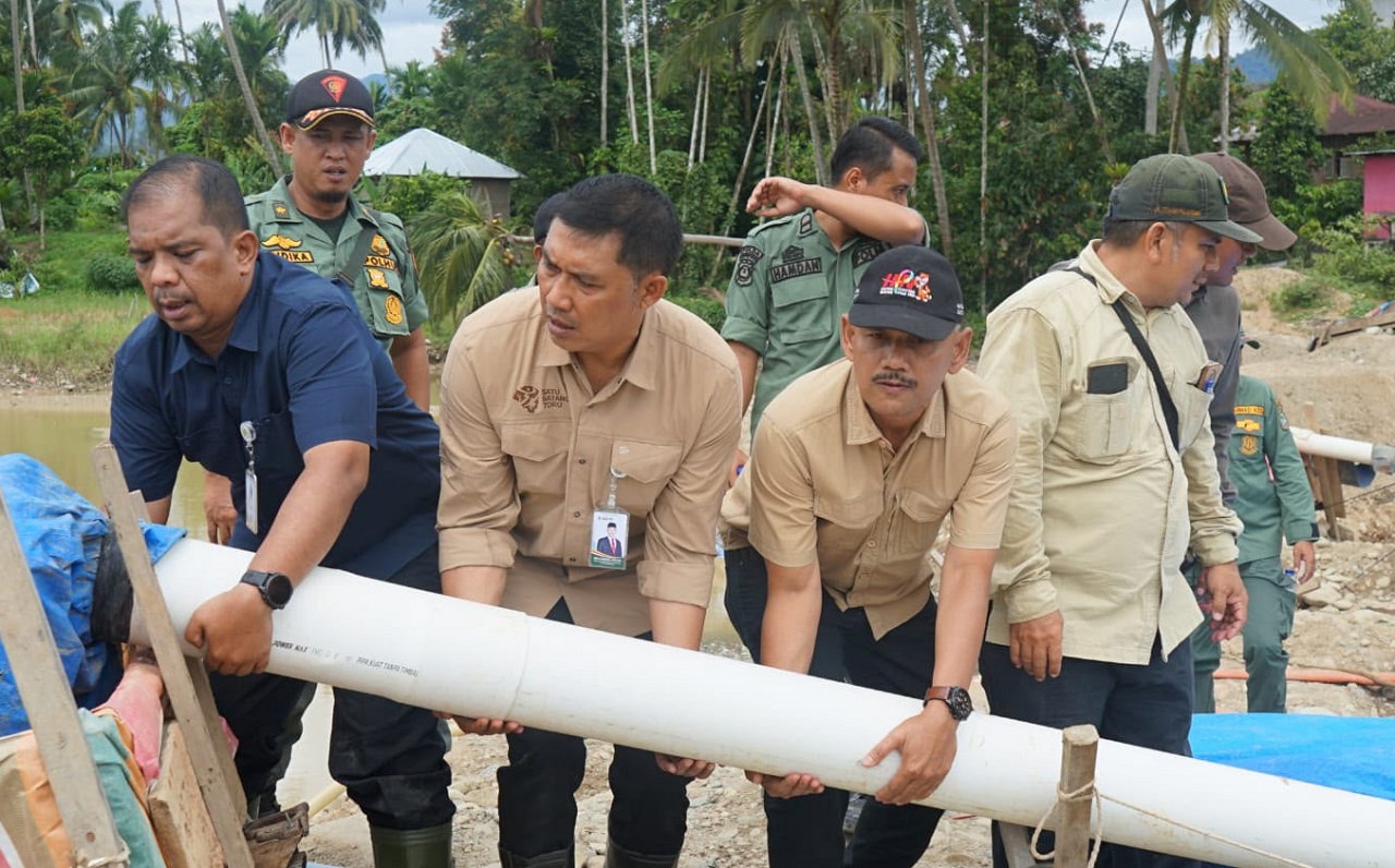 Pemprov Sumut Tertibkan PETI di Kotanopan Madina