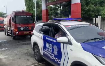 Polda Sumut Kawal Distribusi BBM ke SPBU, Puluhan Mobil Tangki Diberangkatkan Jaga Pasokan di Sumatera Utara
