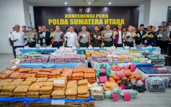 Polda Sumut Ungkap 3.865 Kasus Narkoba Semester I