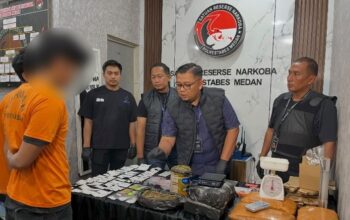 Polrestabes Medan Bongkar Sindikat Narkoba Lintas Provinsi